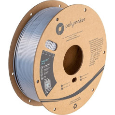 Polymaker PolyLite Silk PLA Silver - 1,75 mm - 1 kg