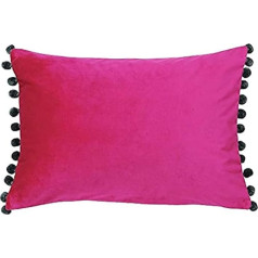 Paoletti Fiesta Poly CUSH 35X50 MAG/Gry, Magenta/Grau, 35x50cm