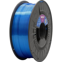 Winkle PLA Silk Blue Steel Filament, Pla 1,75 mm, Filaments drukāšanai, 3D printeris, 3D filaments, krāsa Blue Steel, spole 1000 g