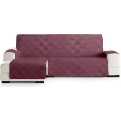 Eysa Oslo dīvāns Throw Polyester C/8 Burdeaux Grey Chaise Longue 240 cm Piemērots dīvāniem no 250 līdz 300 cm