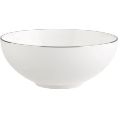 Villeroy & Boch 10-4636-3810 Anmut Platinum No. 1 Dessertschale, Porzellan Weiß 25 cm