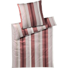 Joop! Gultas veļa Stripes Ruby spilvendrāna vienvietīga 80 x 80 cm