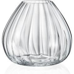 18cm Lead Free Crystal Waterfall Vase