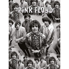 Pink Floyd Leinwanddruck, poliesteris, melns, 40 x 50 cm