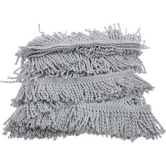 1 Roll Fringe Fringe Nėriniai nėrinių nėrinių apdaila juostelės užuolaidų puošmena medvilnės Tassel Fringe DIY amatai lempos atspalvis apdaila Suknelė Auksinė pagalvėlė Twist Poliesterio verpalai