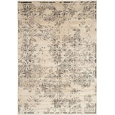 SAFAVIEH Tradicionāls tepiķis vannas istabai, istabai, istabai, istabai ar bērniem - Vintage Collection, Kurzer Flor, Stein, 160 X 229 cm