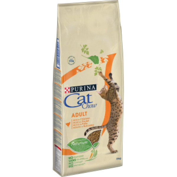 Purina cat chow adult chicken & turkey 15кг