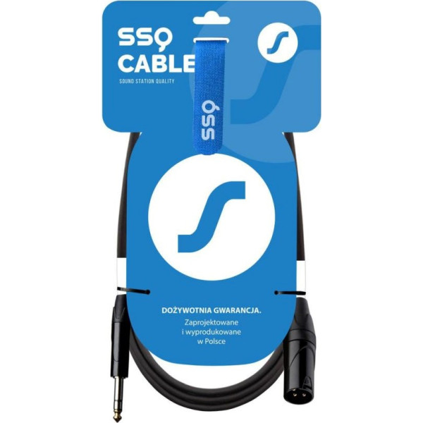 Ssq jsxm2 notikums - stereo jack 6.3 / xlr male