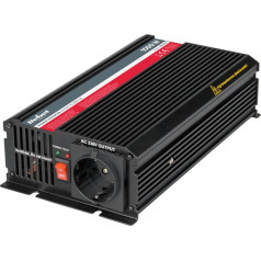 Invertors 12V/230V 1000W (F:vācu ligzda)