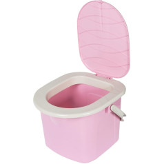 Ceļojuma tualetes spainis 15,5l rozā