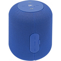 portatīvais bluetooth skaļrunis spk-bt-15-b rms 5w, iebūvēts mikrofons, zils, usb, aux, microsd