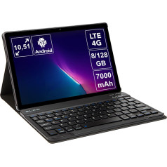 79-062# Planšetdators platinumtab11 4g 8/128gb + korpuss + tastatūra