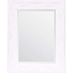 Select Mirrors Select Rhone spogulis franču Vintage rokoko baroka stilā 42 cm x 53 cm (balts)