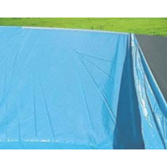 Mendler Baseina iekšējais pārsegs, iekšējais tents, baseina plēve, biezums 0,5 mm, diametrs 4,57 m x 1,32 m