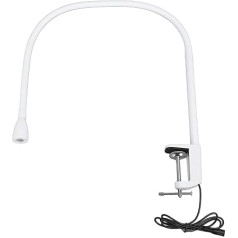 Wimpernlampe, 3S Clip-On-Lampe, Tragbar, Schnell Aushärtend, 5 W, Fußschalter für Schönheitssalon (EU-Stecker AC100 bis 240 V 50 60 Hz)