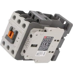 MC-40A 24VDC 1A1B kontaktors: 3 kontakti NO x3 Palīgkontaktors: NR + NC 24VDC 40A METASOL 40A METASOL