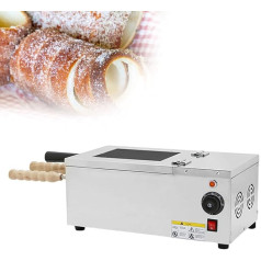 Elektrische Eishornmaschine, Schornsteinkuchen Edelstahl Ofen, Schornstein Brotmaschine Mit 2 Edelstahlstangen, Bagel Maschine Für Restaurants Und Küchen