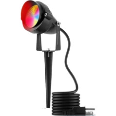 VEKPTHTBH Bluetooth RGB Rasenlampe LED Bodenlampe Handy APP Bodenlandschaftslampe Outdoor Buntes Hofprojektionslicht (Krāsa : Bluetooth APP UK)