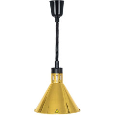 Lebensmittel Wärmelampe Kommerziell Kommerziell, Lebensmittel hängend Heizung Isolierlampe Buffet Isolierlampe Kartoffelstreifen Grill Heizlampe Isolierstation (Gold)