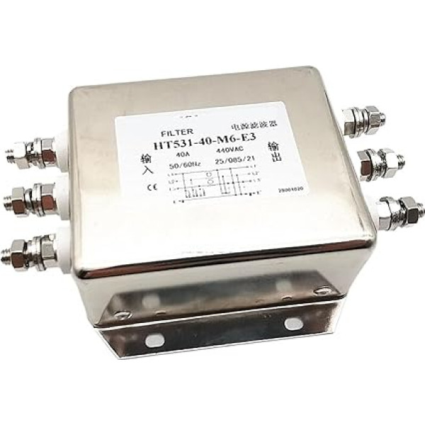 Dreifu filtrs HT531-30-M4-E3 30A HT531-40-M6-E3 40A(HT531-40-M6-E3 40A)