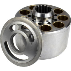 SPINPARTS Zylinderblock und Ventilplatte Links kompatibel mit Kawasaki K3V112 XJBN-00066