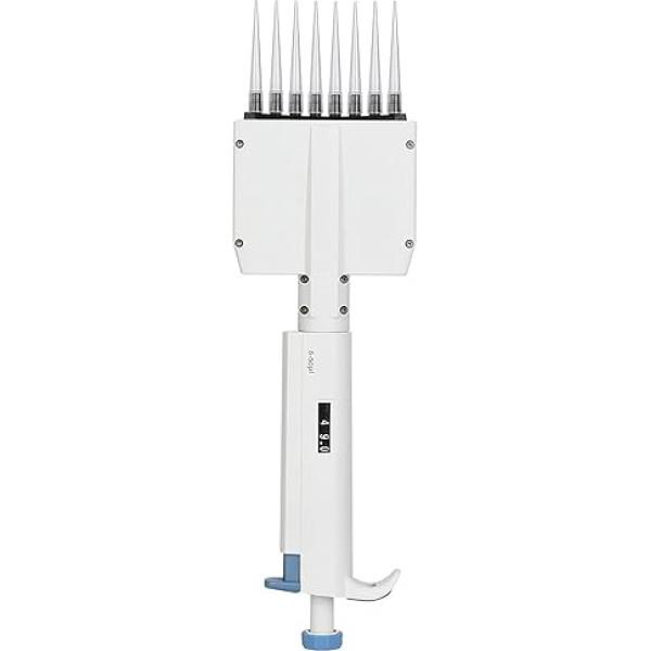 Pipetes, 8 kanāli 5 līdz 50 μl liela tilpuma, ar mehānisko pipeti, ar mehānisko pipeti, ar rokas darbarīku