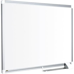 Bi-Office magnetisches Whiteboard New Generation, Trocken Abwischbar, Mit Aluminiumrahmen, Magnettafel, Memoboard, Lackierte Stahloberfläche, 180 x 120 cm