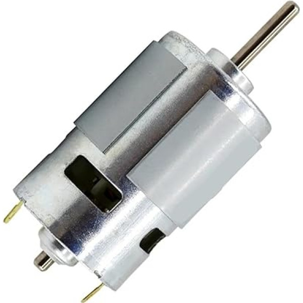 Hochgeschwindigkeitsmotor 775 cc 12 V/24 V, 80 W, hohe Leistung, kleiner Hochgeschwindigkeitsmotor, DIY, kleiner Lüftermotor (24 V, 20000 U/min)