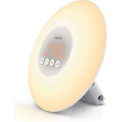 Philips modinātāja gaisma HF3500/01 (LED, ar apgaismojumu, 10 spuldzēm) weiß