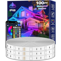 LETIANPAI Āra LED Strip Lights 30 m / 100 ft