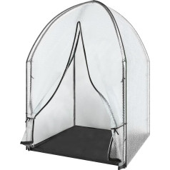 Bio Green ICEDOME Winter Tent for Plants, Winter Protection Tent, UV Resistant and Energy Saving, Frost Protection Greenhouse Tent (120 x 120 x 183 cm)