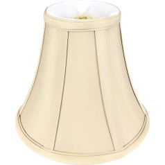 Royal Designs True Bell Tradicionālais abažūrs 4 x 8 x 7,25 (apaļš klips), bēšs