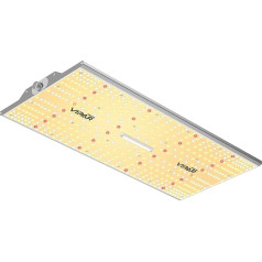 VIPARSPECTRA LED augu lampa, XS2000 LED augšanas lampa, saderīga ar Samsung LM301B diodēm un MeanWell draiveri, aptumšojama, pilna spektra, telpaugiem, dārzeņu sējai un ziedēšanai