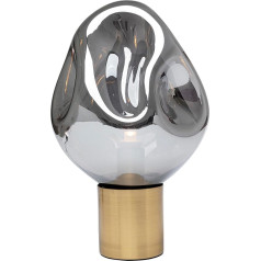 Kare Design Galda lampa Dough Silver 38 cm