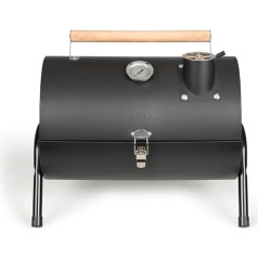 Doc269 Portable Smoker Grill 33.5 x 22 cm Black