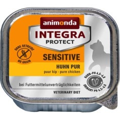 integra protect sensitive chicken - mitrā kaķu barība - 100 g