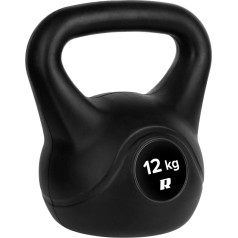 Ķettlebell bitumens 12 kg, ACTIVE