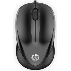 Hp 1000 vadu optiskā pele ar 3 pogām un 1000 dpi vadu melna 4qm14aa