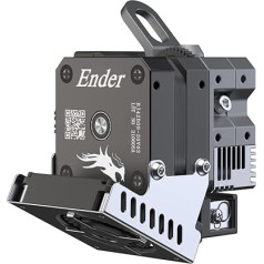 Creality Sprite ekstrūdera komplekts 3D printerim, 300°C augstas temperatūras spiediens, pilnībā metāla piedziņas ekstrūdera karsto galu komplekts Ender-3 S1/CR-10 Smart Pro/Ender-3 S1 Pro/Ender-3 S1 Plus 3D printerim