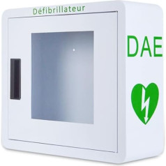 AED-Defibrillator-Aufbewahrungsschrank, Alarmbox für Herz-Defibrillation mit Alarmsystem, Design mit abgerundeten Ecken, passend für die meisten AED-Modelle, für Zuhause, Schulen, Vereine und Gruppen