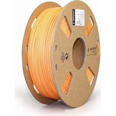 GEMBIRD3 Filaments, matēts PLA, oranža, 1,75 mm, 1 kg Ražotājs