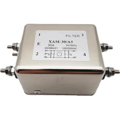 XAM-30-A5 30A, 220V30A, 220V30A, XAM-10/20-A4, anti-interferenciālais filtrs (XAM-30-A5 30A)