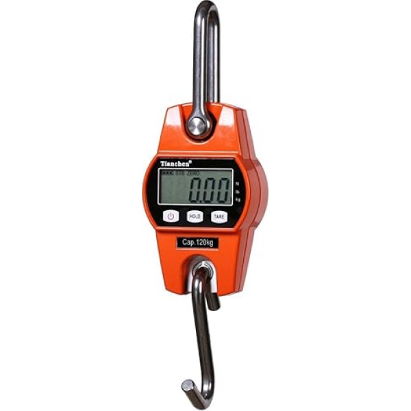 Mini LCD displejs Augstas precizitātes elektroniskā skala Crane Scale Digital Hanging Scale CE 50kg