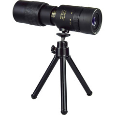 10-300 x 40 Zoom Monocular Telescope, Compact Monocular Zoom Monocular for Wildlife, Bird Watching, Hiking, Hunting, Camping