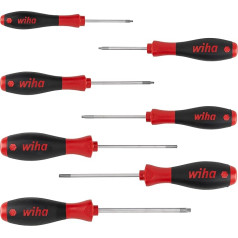 Wiha Schraubendreher komplekts SoftFinish® (01299) 7 tlg. I Schraubenzieher Satz für Alltag, Handwerk, Industrie I Schraubwerkzeug TORX