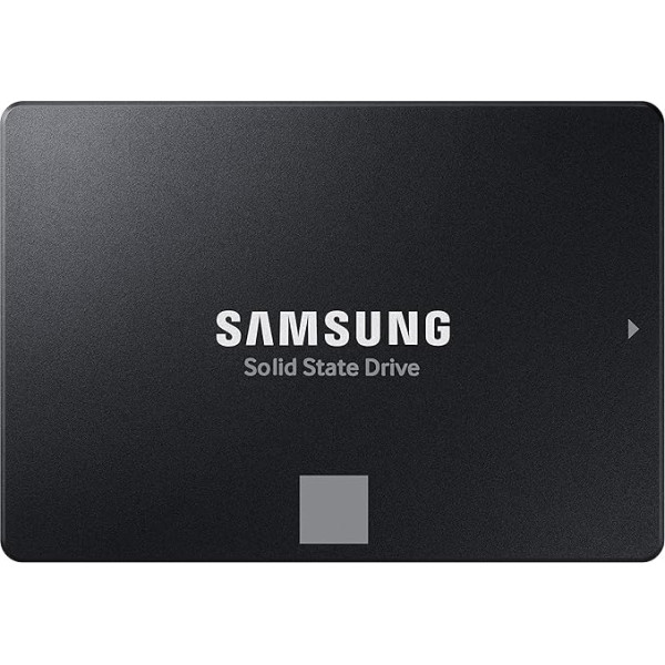 Samsung SSD 870 EVO formāts 2,5 collu Intelligent TurboWrite, Magician 6 programmatūra, melns