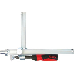 BESSEY Spannelement mit variabler Ausladung TWV16-20-15-2K, Spannweite 200 mm Ausladung 30-150 mm, 16 mm Ø, Stufenlos verstellbare Ausladung, Gewicht 1,12 Kg