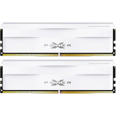 Silicon Power SP064GXLWU60AFDG DDR5 64GB (2x32GB) Zenith 6000MHz (PC5-48000) 288-Pin CL30 1.35V UDIMM Desktop Memory RAM SP064GXLWU60AFDG White