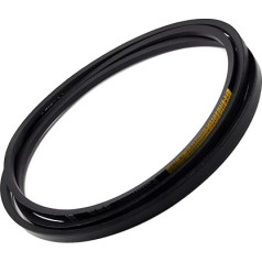 Othmro 1 x trīsstūra josta Rūpnieciskā josta B3700/B146 Drive V-Belt Iekšējais apkārtmērs 3700 mm Rūpnieciskās jaudas gumijas piedziņas siksna Rezerves siksna Zobratu siksna virpām Galda zāģi lentzāģi lentzāģi