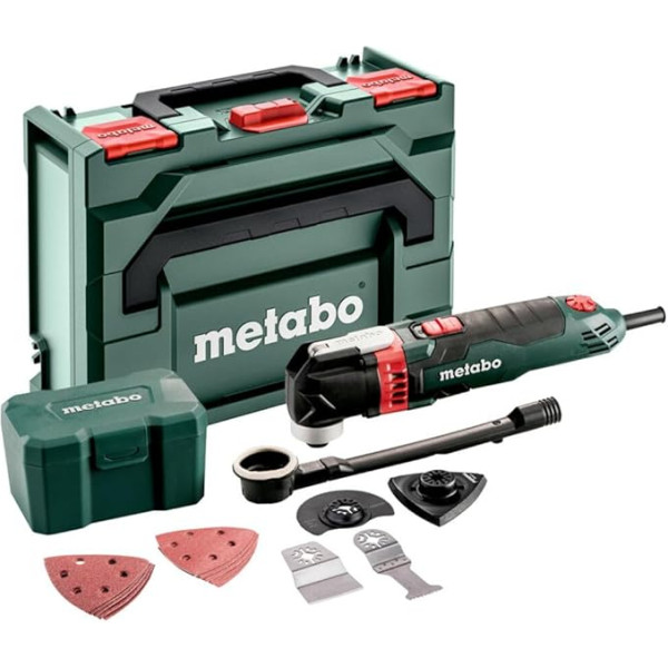 Metabo Multitool MT 400 Quick Set (601406500) für Holz Kunststoffkoffer Farbe